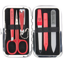 3 Swords Duitsland - Kwaliteit 6-delige Manicure Pedicure Verzorgingsset voor Nagelverzorging