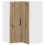 VidaXL vidaXL Dishwasher Panel Lucca Artisan Oak 57 x 57 x 80 cm 2
