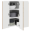 VidaXL vidaXL Dishwasher Panel Lucca Artisan Oak 57 x 57 x 80 cm 3