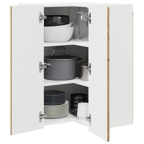 VidaXL vidaXL Dishwasher Panel Lucca Artisan Oak 57 x 57 x 80 cm 2