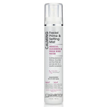 GIOVANNI Calming Facial Prime Setting Mist - Hibiscus, Cucumber & Fresh Rose Water, Set & Relax Skin for a Beautiful Complexion, On the Go Hydration,