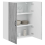 VidaXL vidaXL Dishwasher Panel Lucca Grey Sonoma 80 x 31 x 100 cm 3