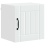 VidaXL vidaXL Dishwasher Panel Lucca 2 pcs White 40 x 31 x 40 cm 5