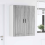 VidaXL vidaXL Dishwasher Panel Lucca Grey Sonoma 80 x 31 x 100 cm 4