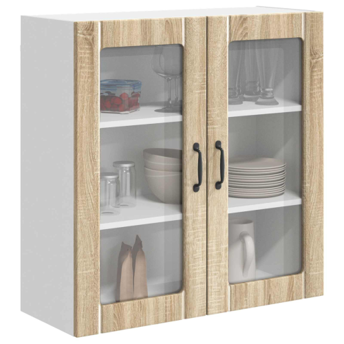 VidaXL vidaXL Dishwasher Panel Lucca Sonoma Oak 80 x 31 x 80 cm 2