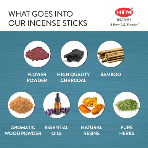 HEM Baby Powder Incense Sticks Pack of 6 1