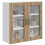 VidaXL vidaXL Dishwasher Panel Lucca Artisan Oak 80 x 31 x 80 cm 3