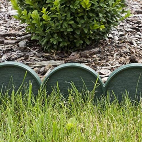 Prosperplast Lawn border edge, palisade, garden 10 m (Brown) 1