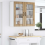 VidaXL vidaXL Dishwasher Panel Lucca Artisan Oak 80 x 31 x 80 cm 4