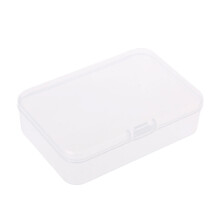 Petite boîte de rangement transparente pour organiser les bijoux