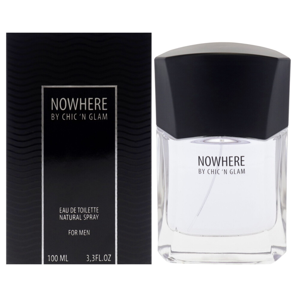 Chic 'n Glam Nowhere Cologne by Chic 'n Glam 100 ml EDT Spray for Men - Image 2