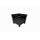 Grosvenor Square Planter 38cm Ebony 2