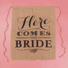 Here Comes The Bride Banner Χακί Vintage Rustic1Piece