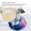 6 Pieces Resin Coaster Mold Silicone Geode Mold Irregular Wave Shape Mold Tray Mold Coaster Casting 4