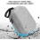 Hard Carrying Case Compatible with Oculus Meta Quest 3S/Quest 3/Quest 2 Official Original/Elite Strap Version VR Headset and Touch Controller Accessor 6