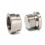 Nut Plug M18*1.5 Thread Iron Nickel-Plated Exhaust Pipe Welded Hex Socket Oil Plug 4