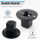 4PCS Low Profile Ratchet Socket Set for Tight Spaces - Metal Adapter Kit 2