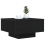 VidaXL vidaXL Coffee Table Black Oak 55 x 55 x31 cm Engineered Wood 3