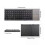 (A2, Black) B033 Mini Folding Keyboard Wireless Bluetooth-compatible Laptop Tablet Phone Keyboard With Touchpad For Windows Android IOS 4
