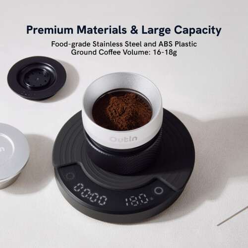 OutIn Nano Espresso Accessories Kit, Basket Plus, double shot 2