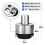Spurtar Stud Remover 6 mm to 19 mm Bolt Extractor Nut Puller Tool Removing Broken or Seized Studs 4
