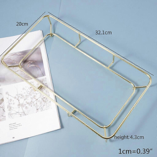 Crystal Epoxy Resin Tray Mold Fruit Plate Cup Mat Casting Silicone Mould DIY Crafts Coaster Making Tool Multicolor 2