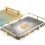 Crystal Epoxy Resin Tray Mold Fruit Plate Cup Mat Casting Silicone Mould DIY Crafts Coaster Making Tool Multicolor 4