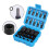 CRV Torx Bit Socket Set - 24PCS: 10pcs Star Socket Bits (T8-T40) & 14pcs Female E-Torx Sockets (E4-E24) 1/4" 3/8" 1/2" | Enhanced Mini Storage Case 3