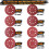 80pcs 125mm Sanding Discs, Hook and Loop 10 x 40/60/80/120/180/240/320/400 Mixed Grit 2
