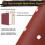 80pcs 125mm Sanding Discs, Hook and Loop 10 x 40/60/80/120/180/240/320/400 Mixed Grit 4