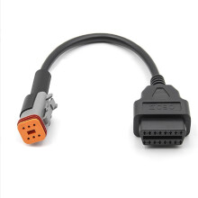 For Harley Davidson Motorcycle 16PIN OBD2 to 6 pin Adapter Diagnostic Cable