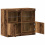 VidaXL vidaXL LED Sideboard Brown 81 x 37 x 66.5 cm Engineered Wood 5