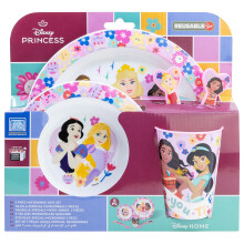 Disney Princesses 'BEYOU-Tiful' 5 Piece Dinner Set for Children