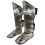 (Small / Medium) 8 Weapons Kids Viper Muay Thai Shin Guards 2