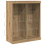 VidaXL vidaXL LED Sideboard Artisan Oak 41 x 37 x 100 cm Engineered Wood 2