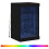 VidaXL vidaXL LED Sideboard Black Oak 41 x 37 x 67 cm Engineered Wood 5