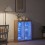 VidaXL vidaXL LED Sideboard Artisan Oak 41 x 37 x 100 cm Engineered Wood 5