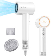 Hårfön, 110 000 RPM Hög-Hastighets Ioni Fön för Snabb Torkning, Professionell Lätt Hårfön med Diffuser
