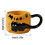 (Orange) 4Colors Cat Cat Stacked Cup,Cute Stackable Coffee Mugs,Ceramic Funny Animal Coffee Mugs 5