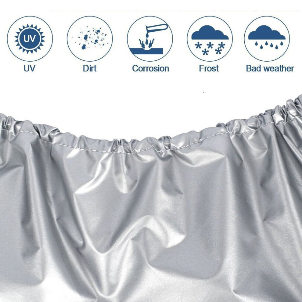 27" -29" Spare Tire Cover Rv Tire Cover For Coated Rv/Car Tire Cover New Silver 110691665997
