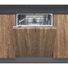 Hotpoint Fully Integrated Standard Dishwasher - Wood with Fixed Door Hinge Kit - C Rated