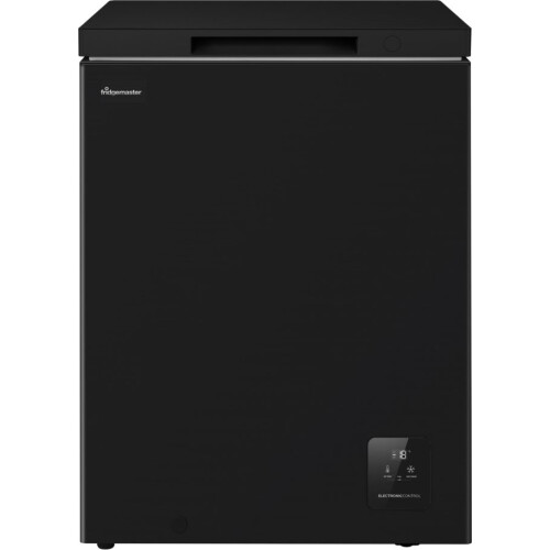 Fridgemaster MCF145EB Chest Freezer - Black - E Rated