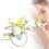 Yellow Artificial Wrist Flower and Corsage Set 4