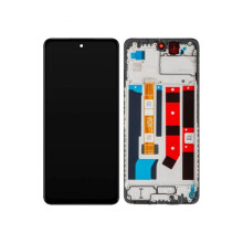 Tela LCD e Vidro Touch - OPPO - A60 4G - Ripple Blue - Original - 621029000204
