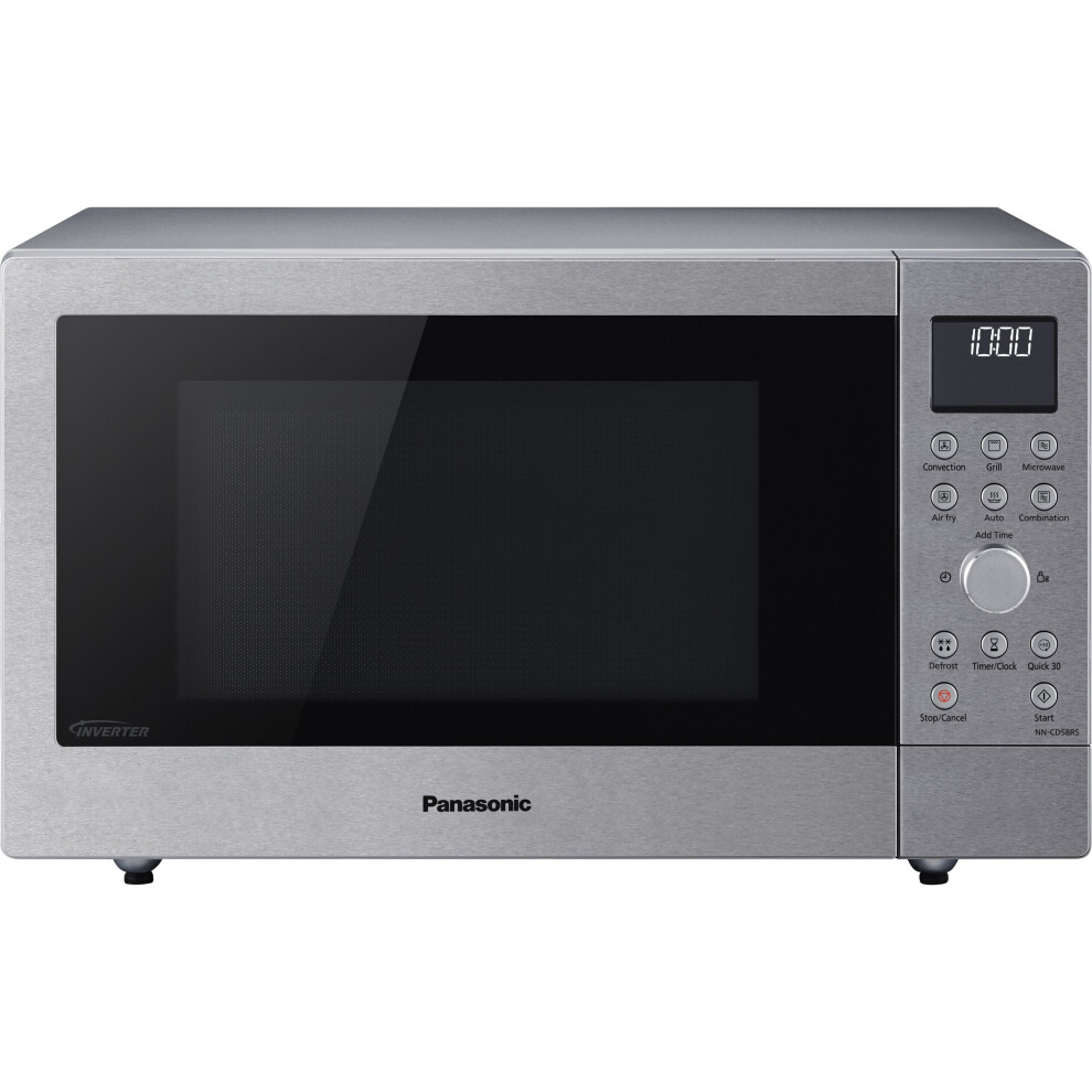Panasonic Nn-Cd58rs Stainless Steel 27L Slim Inverter Microwave With Grill, Oven & Air Fry - 1000W - Stainless Steel - Image 8