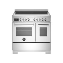 Bertazzoni Professional Series PRO95I2EXT2 90cm wide Electric Range Cooker with Induction Hob - Stainless Steel - A Rated