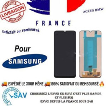 LCD-Bildschirm und Touchscreen - SAMSUNG - Galaxy A50 (A505F) - Ohne Gehäuse - Schwarz - Original