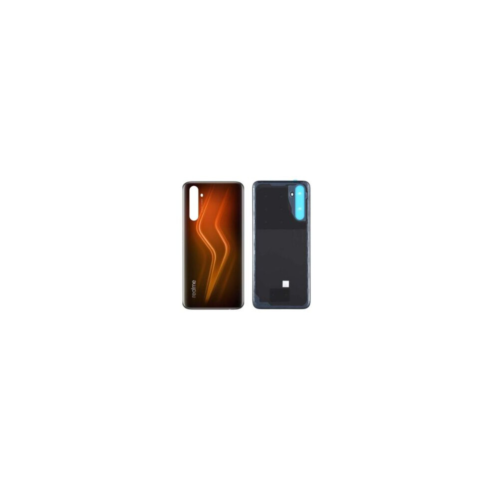 Akku Rückglas - 6 Pro - Orange Blitz - Nicht Taschenpuppe Realme 3000000051009