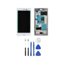 LCD-Bildschirm - Sony - Xperia X Compact F5321 - Weiß - Auf Rahmen montiert - Touchscreen