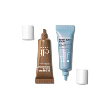 e.l.f. The Hottest Drops Duo, Holy Hydration Thirst Burst & Bronzing Drops, For Dewy, Glowy & Sun-Kissed Finish